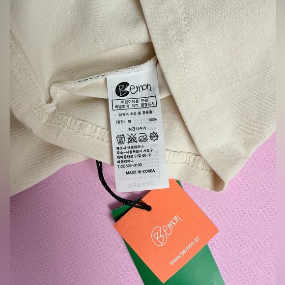 Bemon Toddler Girl Black Kitten T-Shirt, Size 3-4T Korean Clothing Brand - Picture 4 of 7